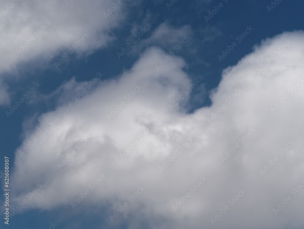 blue sky with clouds