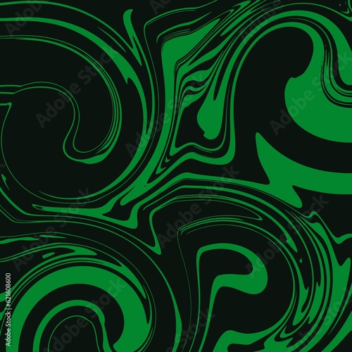 Abstract background with colorful waves.