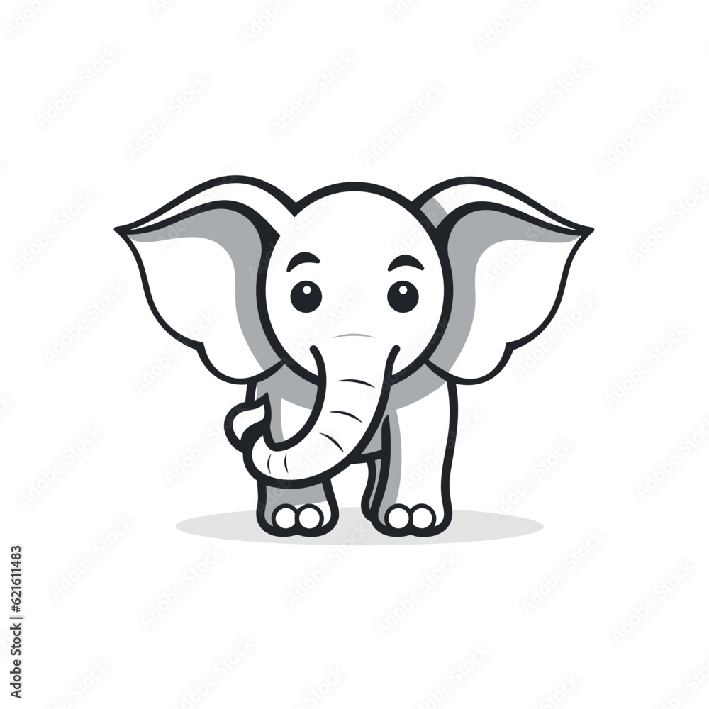 elephant with sign