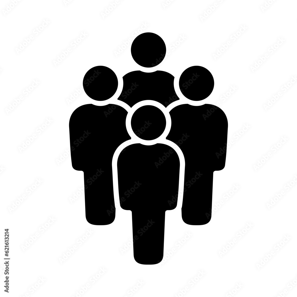 Symbol, ikona ludzi. Grafika wektorowa. Symbol, ikona ludzi. Grafika wektorowa.