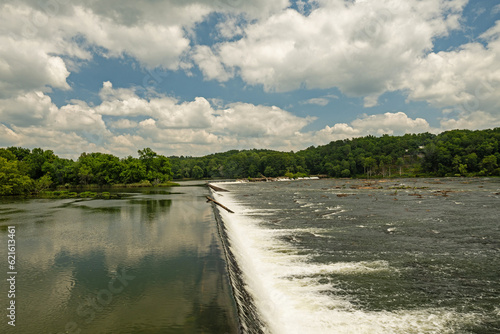 Savannah river rapids in Augusta photo