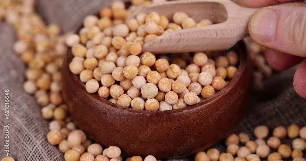 raw yellow peas scattered before cooking, Round yellow peas for cooking porridge raw yellow peas scattered before cooking, Round yellow peas for cooking porridge