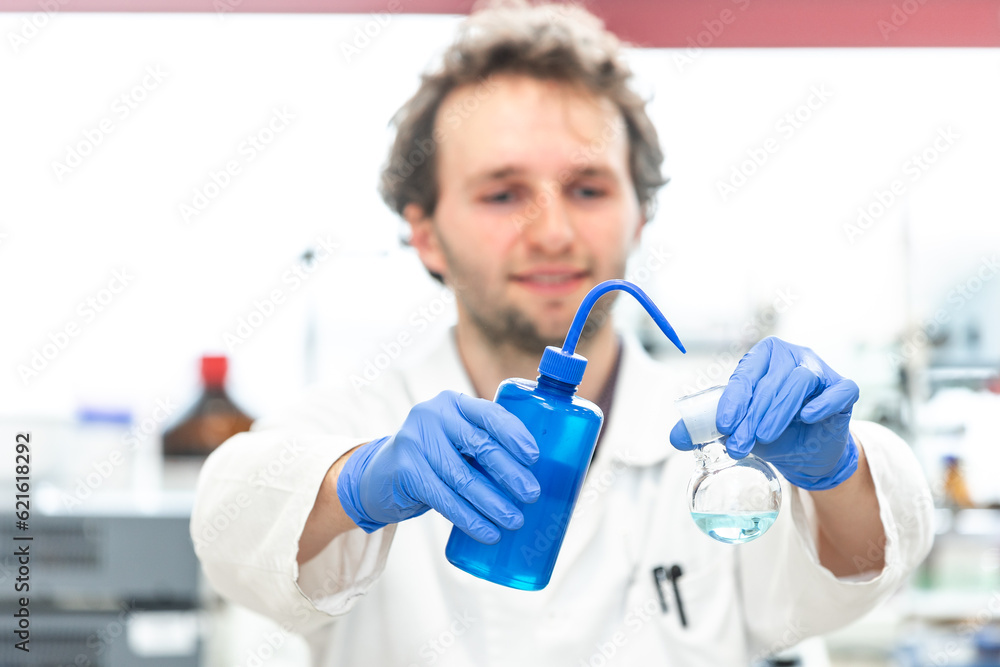 Chemistry lab concept, scientist conduct experiments in a chemist laboratory Chemistry lab concept, scientist conduct experiments in a chemist laboratory