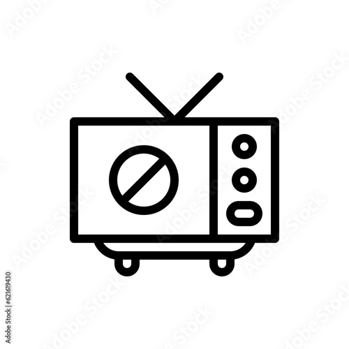 television line icon