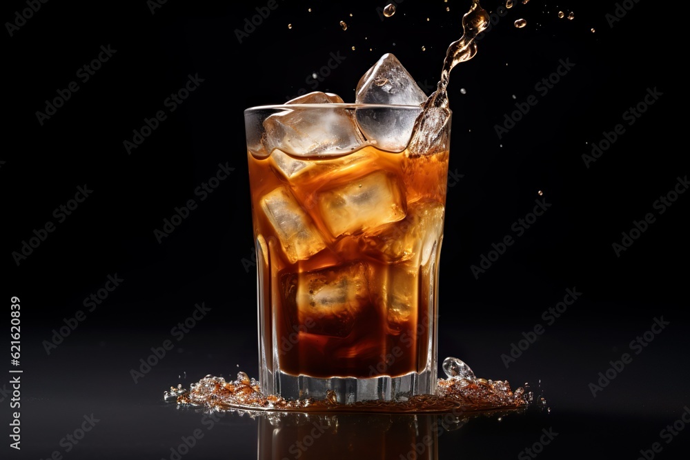 Professional food photography of cold brew