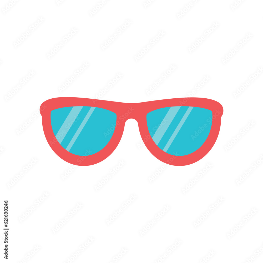 Sunglasses. Beach set for summer trips. Vacation accessories for sea vacations. Sunglasses. Beach set for summer trips. Vacation accessories for sea vacations.