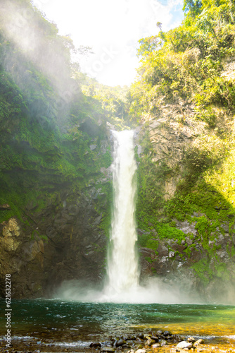 Tappia water falls near Batad rice terraces in Banaue - Philippines.