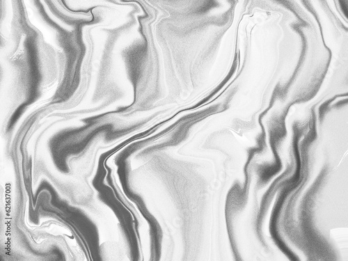 Abstract Liquid Gradient Background Acrylic Art Dark Black White