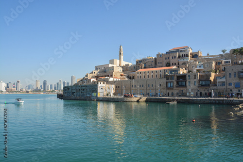 Fototapeta Naklejka Na Ścianę i Meble -  The port of Jaffa.