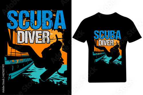 Scuba diving T Shirt.
