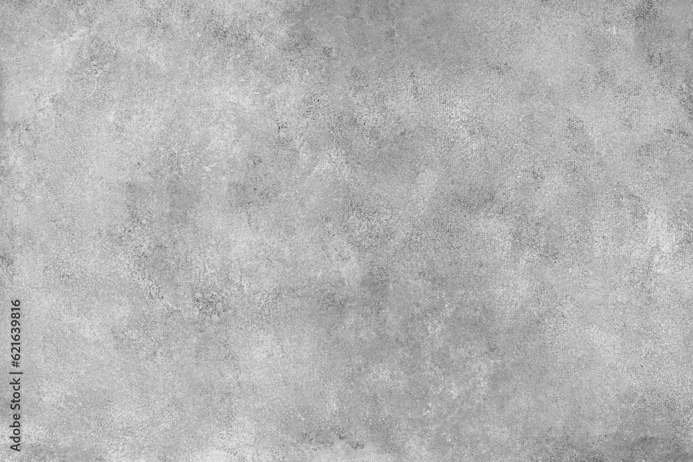 Painted canvas grungy background texture. Abstract elegant wallpaper, vintage gray concrete surface, studio backdrop