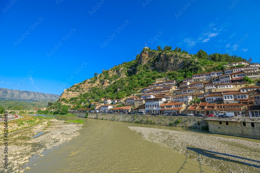 Berat serves as a gateway to natural attractions, including the nearby Tomorr Mountain and the Osumi Canyon, offering opportunities for hiking and exploring the outdoors.