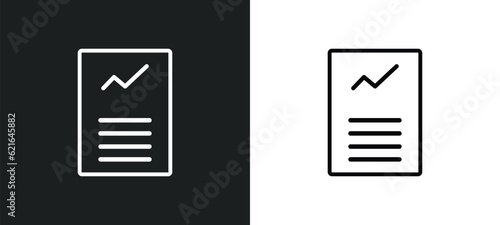 hash rate outline icon in white and black colors. hash rate flat vector icon from business and finance collection for web, mobile apps and ui.