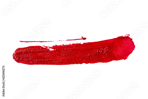 Obraz na płótnie lipstick stain texture isolated on white background w salonie