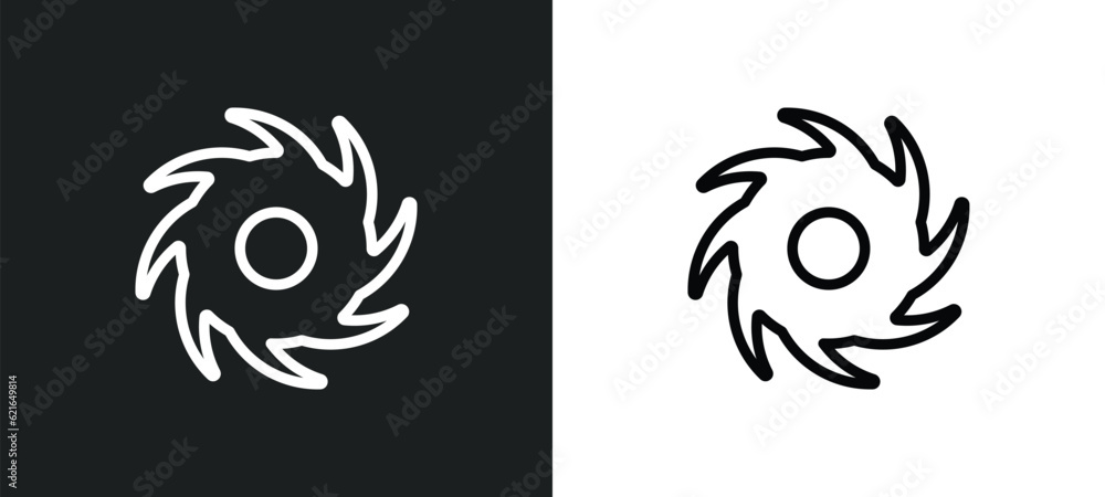 Obraz premium black hole outline icon in white and black colors. black hole flat vector icon from astronomy collection for web, mobile apps and ui.
