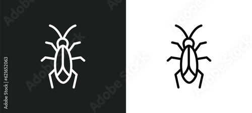 outline icon in white and black colors. flat vector icon from collection for web, mobile apps and © Digital Bazaar