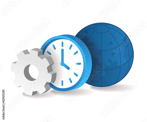 The world rules the time of life