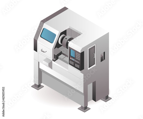Automatic industrial cnc lathe machine tool technology factory with artificial intelligence