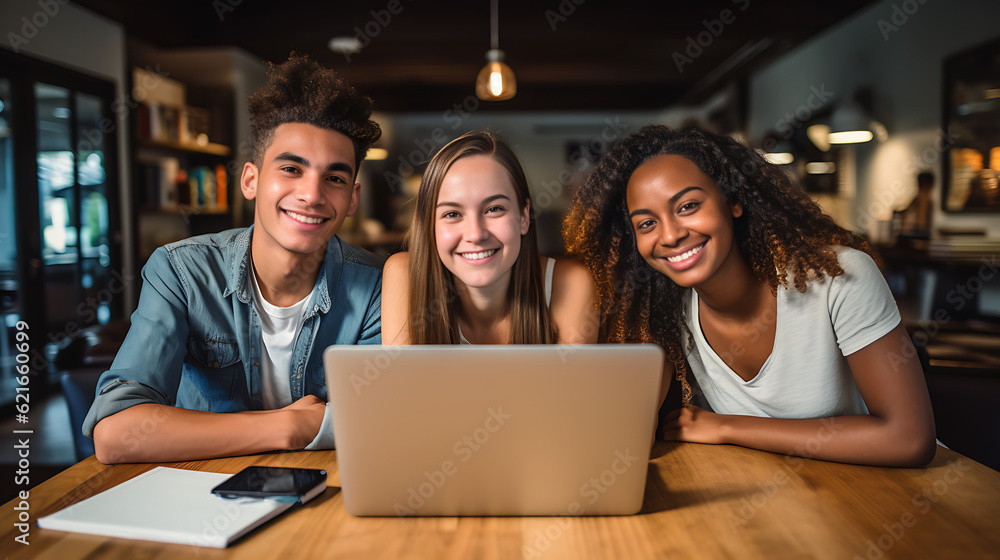 Multi-Ethnic People Working Together As A Team Multi-Ethnic People Working Together As A Team