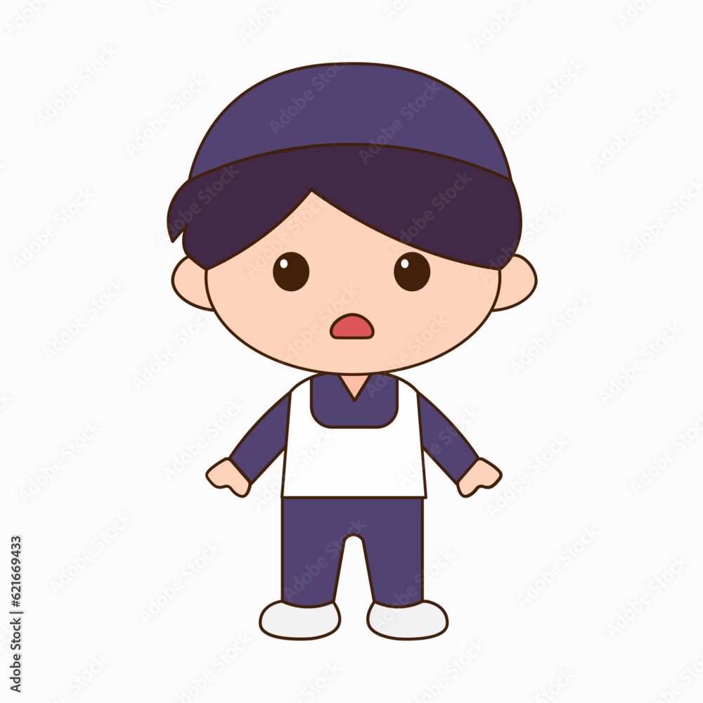 Cute Avatar Boys with sport style Cute Avatar Boys with sport style