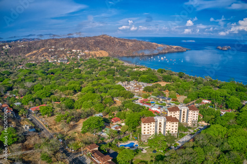 Aerial View of Playa Hermosa  Costa Rica