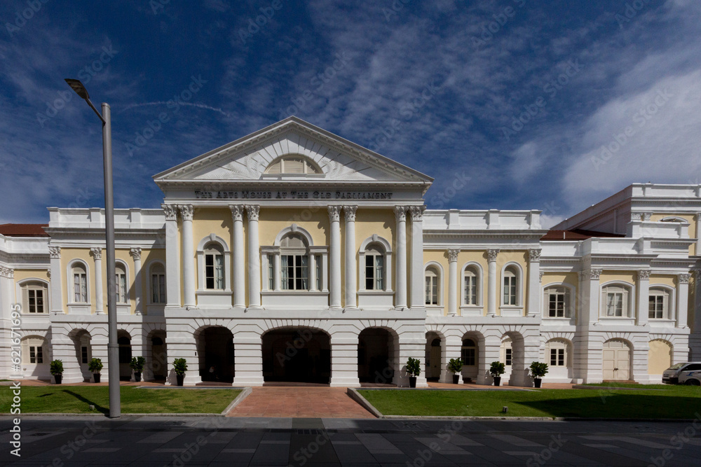 The Arts House in the Old Parliament building in Singapore