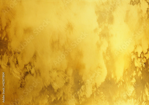 金色のレトロな和風背景テクスチャ