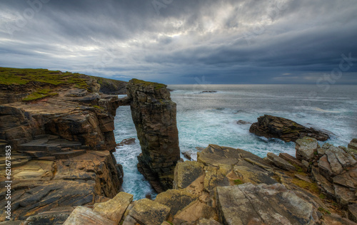 Rock Stacks at Yesnaby, Orkney Islands