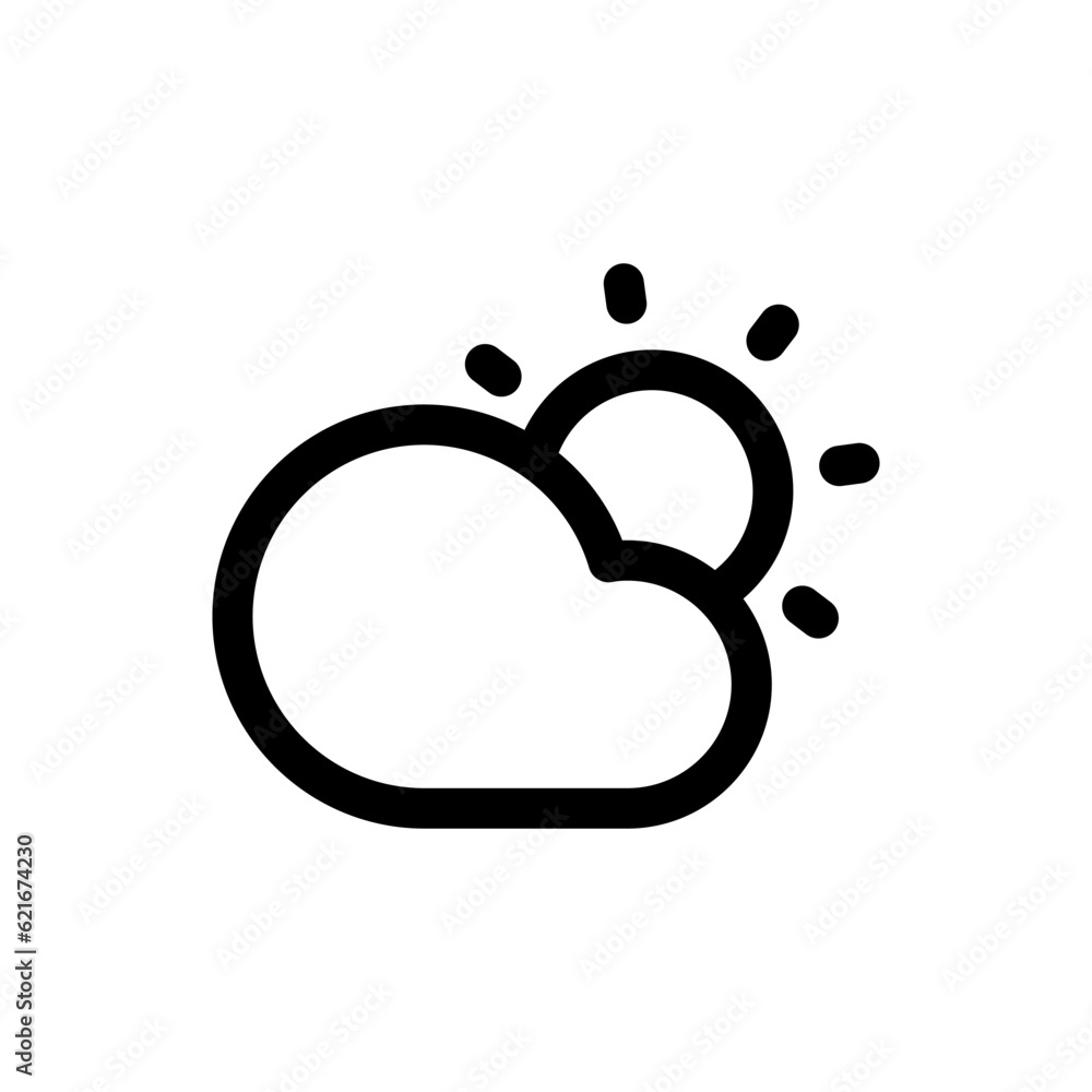 Simple Weather icon. The icon can be used for websites, print templates, presentation templates, illustrations, etc Simple Weather icon. The icon can be used for websites, print templates, presentation templates, illustrations, etc