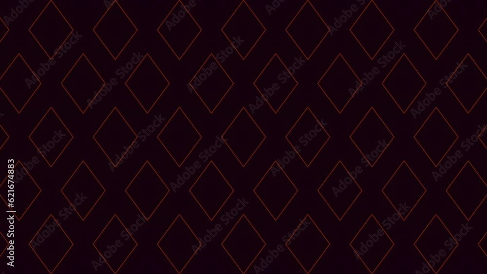 Seamless neon diamond pattern on black gradient, motion abstract futuristic, cyber, club and music style background Seamless neon diamond pattern on black gradient, motion abstract futuristic, cyber, club and music style background