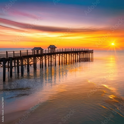 Pier. Image created by AI