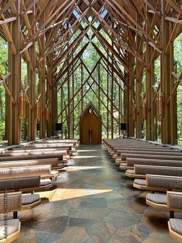 Slika na platnu Anthony's Chapel in Hot Springs Arkansas