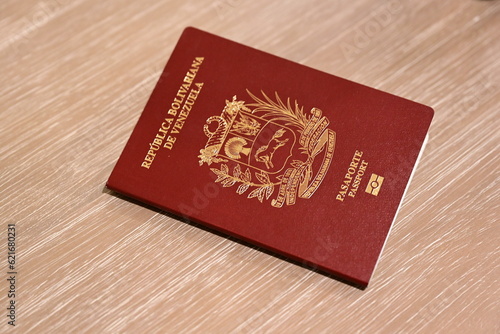 Venezuelan passport booklet