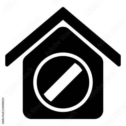 disconnect icon, glyph icon style