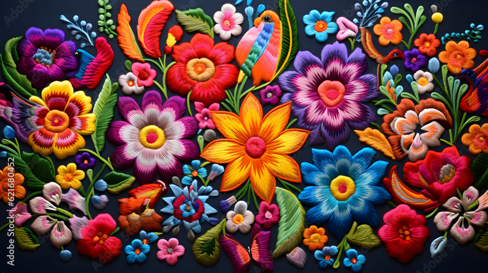 Mexican embroidery Mexican embroidery