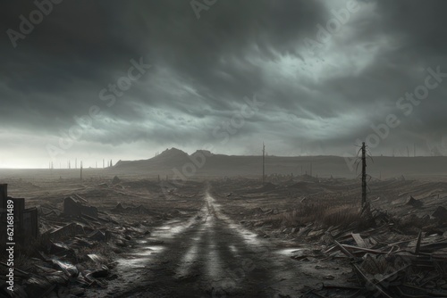 post apocalypse landscape