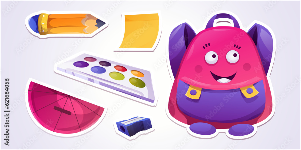 Back to school hand drawn vector web posts Back to school hand drawn vector web posts