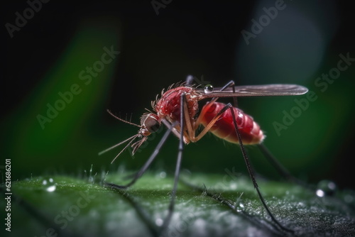closeup Mosquitoes © waranyu