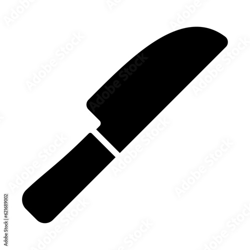 包丁のシルエット