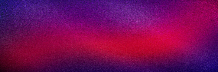 Dark blue violet purple magenta pink burgundy red abstract background. Banner. Color gradient, ombre. Wave, fluid. Bright light wavy line, spot. Neon, glow, flash, shine. Template. Rough, grain, noise