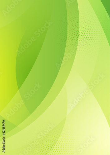 bright fresh gradient green yellow abstract pattern background cover design. cool modern background design with trendy and vivid vibrant color. blue violet red orange green placard poster vector.