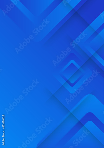 vivid gradient blue abstract geometri design background © Badr Warrior