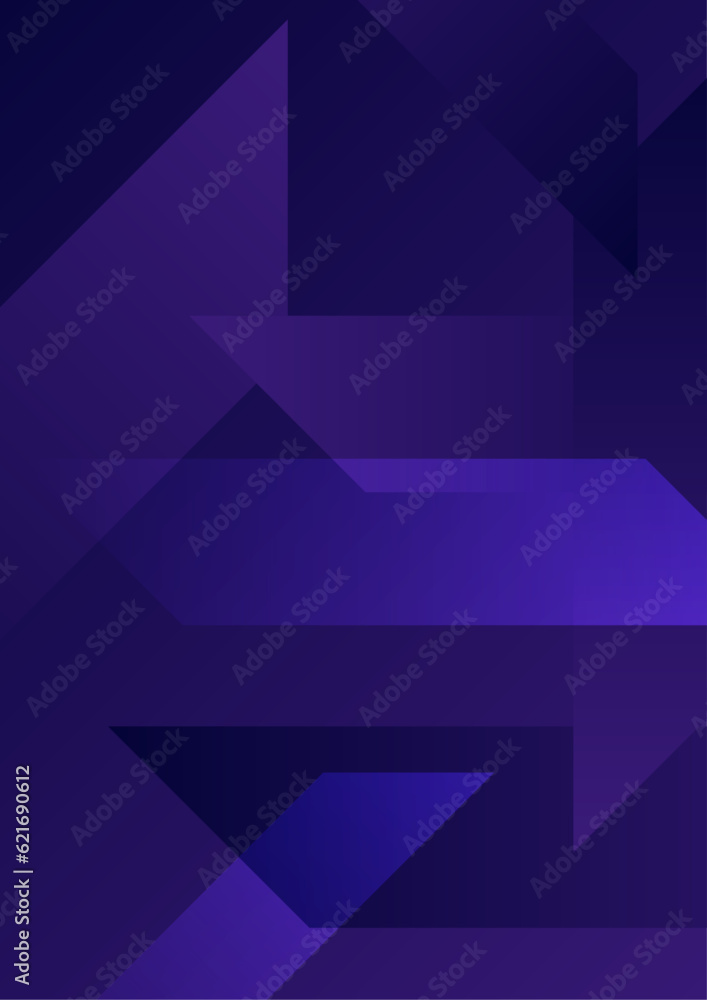 Obraz premium gradient shape Dark blue abstract geometri design background