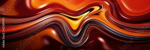 Abstract wavy liquid background 