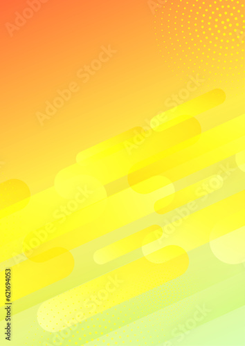vivid gradient yellow abstract geometri design background