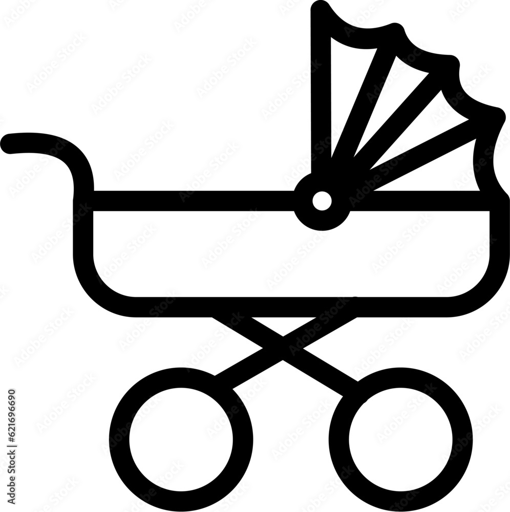 Baby Carriage Icon 2 Baby Carriage Icon 2