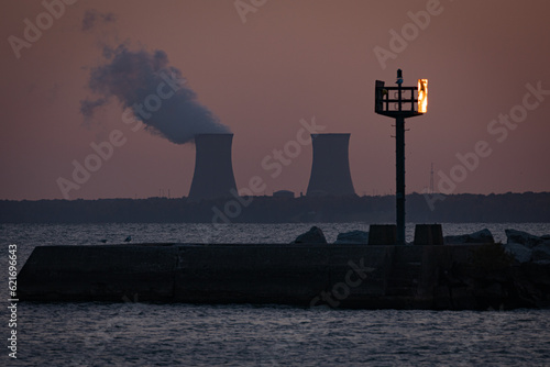 Nuclear Power Station, Perry Nuclear Power Plant Perry, Ohio.  