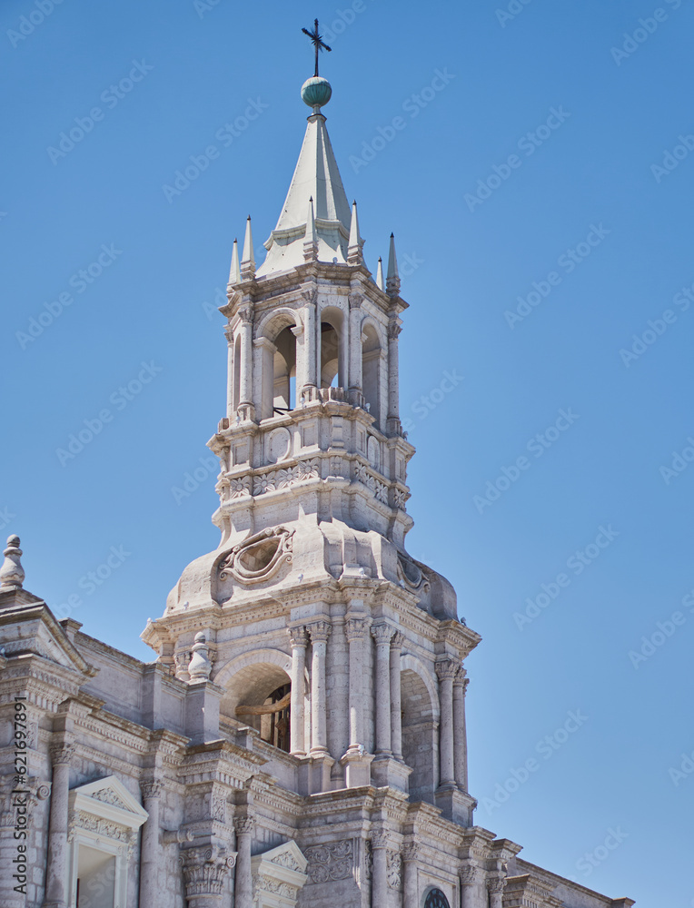 Fototapeta premium tower, bell tower of arequipa