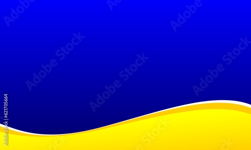 an abstract background with a blue background combined with a charming yellow color