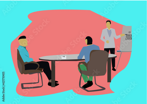 Meeting Presentation Office Vector